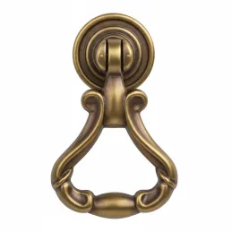 Bouton de meuble rustique CORTINA / Laiton vieilli