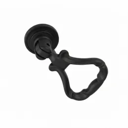 Bouton de meuble rustique CORTINA / Noir mat