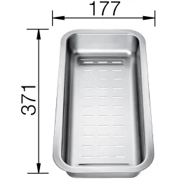 Cuve Blanco en acier inoxydable pour évier DALAGO 45,5,6