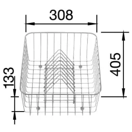 Panier multifonction pour évier Blanco