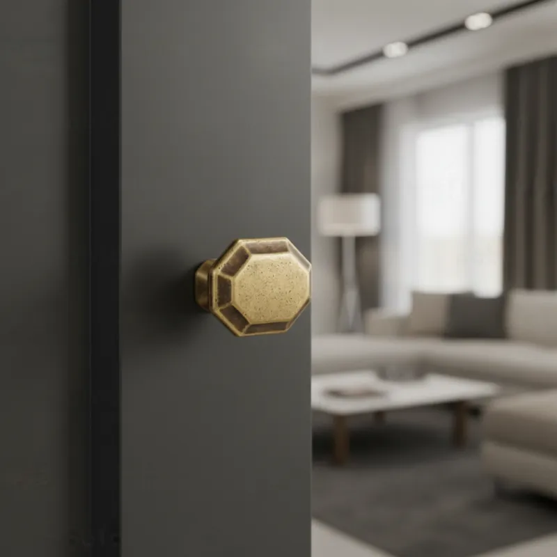 Bouton de meuble MOET / Laiton vieilli