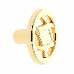 Bouton de meuble ALINA / Doré brillant