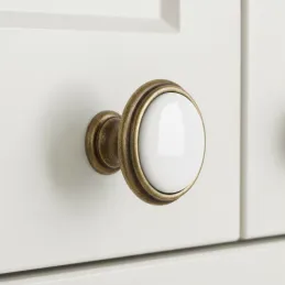Bouton de meuble FRESNO / Laiton vieilli