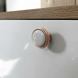 Bouton de meuble FRESNO / vieux rose