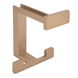 Patère OMEGA S / Laiton brossé