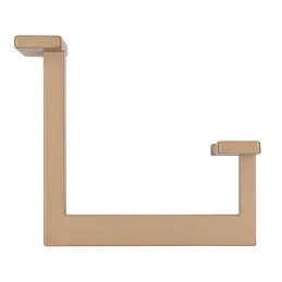 Patère OMEGA S / Laiton brossé