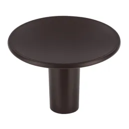 Poignée bouton LILI / Marron foncé