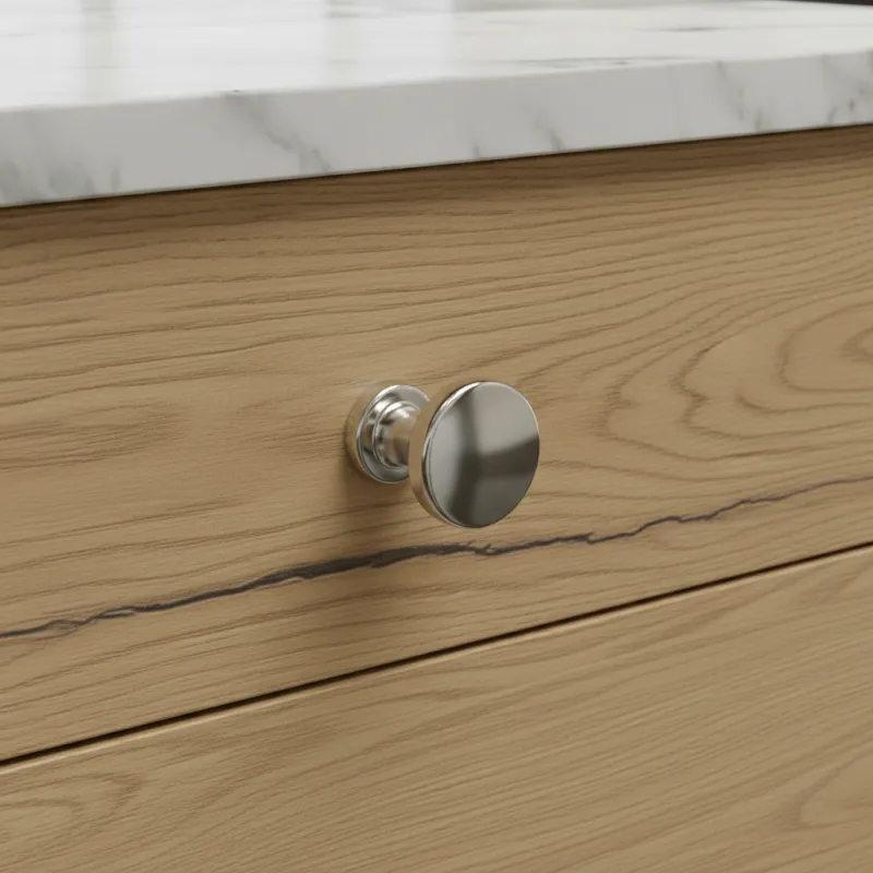 Bouton de meuble DOMINICA MAXI / Chrome brillant