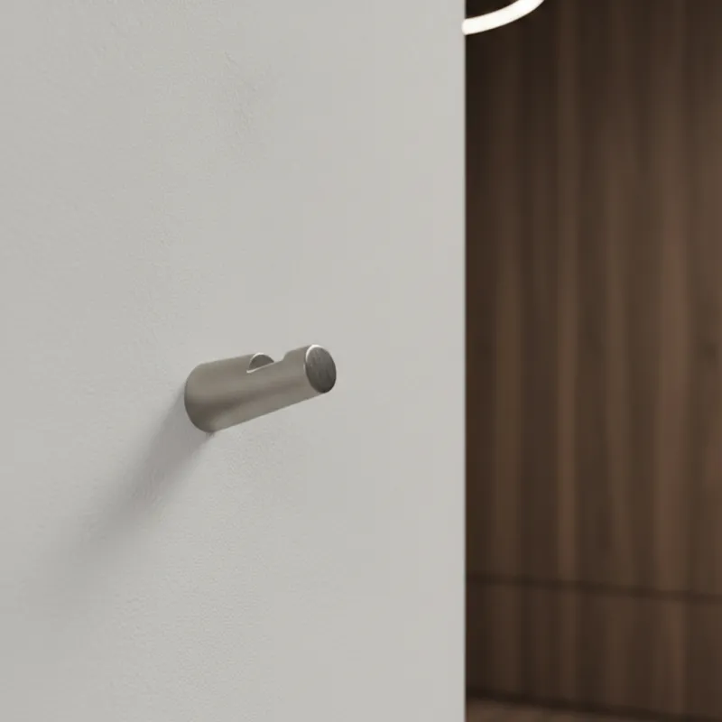 Porte-manteau ORTEGO / Acier inoxydable mat