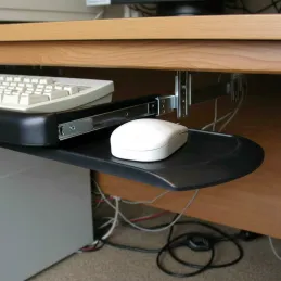 Tiroir coulissant pour clavier et souris / Noir