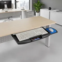 Tiroir coulissant pour clavier et souris / Noir