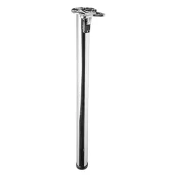 Pied de table pliant FOX / Chrome brillant