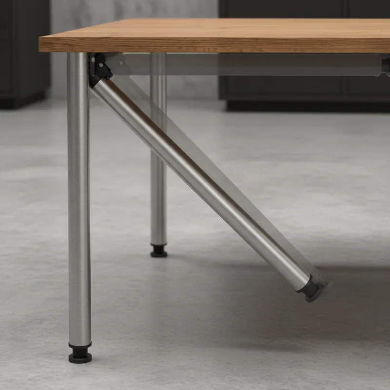Pied de table pliant FOX / Inox