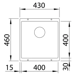 Évier en céramique Blanco FARON XL 6 S