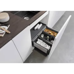 Poubelle coulissante Blanco SELECT II 60/3