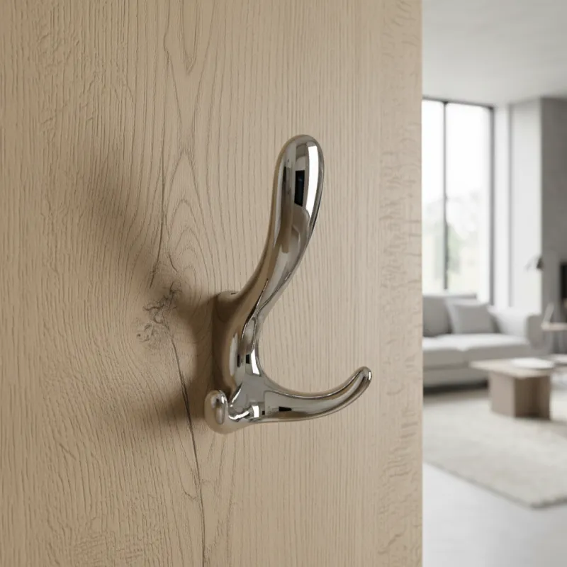 Porte-manteau MARKO / Chrome brillant