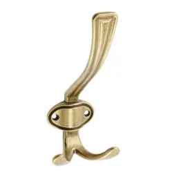 Porte-manteau rustique VATERLO XL / Or vieilli