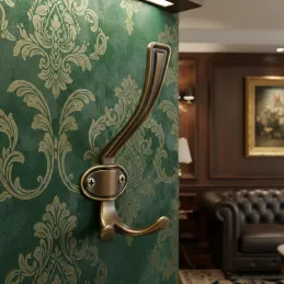 Porte-manteau rustique VATERLO XL / Cuivre antique