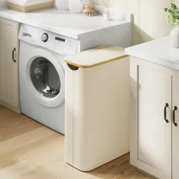 Panier à linge SOFT 60L / Blanc