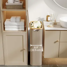 Panier à linge SOFT 60 L / Marron