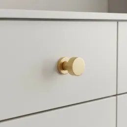 Bouton de meuble RIOX / Or brossé