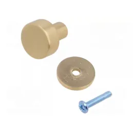 Bouton de meuble RIOX / Or brossé