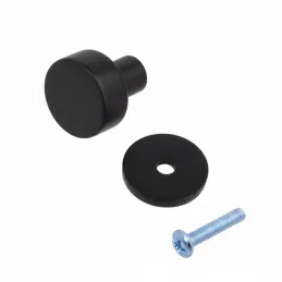 Bouton de meuble RIOX / Noir mat