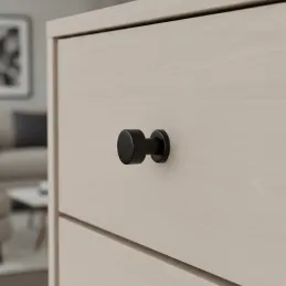 Bouton de meuble RIOX / Noir mat