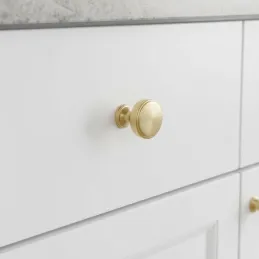 Bouton de meuble IMPERIAL / Or brossé