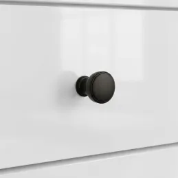 Bouton de meuble IMPERIAL / Noir mat
