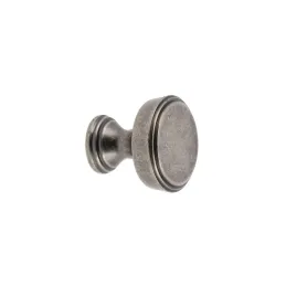 Bouton de meuble IMPERIAL / Argent vieilli