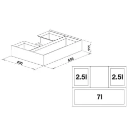 Système d’organisation Blanco SELECT II Orga