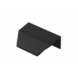 Poignée de chant de porte MAURA / Noir mat