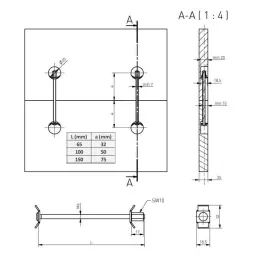 Vis pour l’assemblage de plans de travail UNI