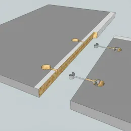 Vis pour l’assemblage de plans de travail UNI