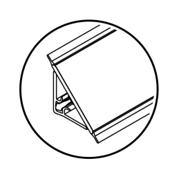 Profilé d’étanchéité PFLEIDERER 112 / Chêne Artisan