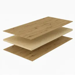 Panneau d’aggloméré PFLEIDERER Chêne Artisan / R20315 NW