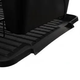 Égouttoir à vaisselle ANARO / Noir mat