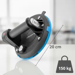 Ventouse à batterie HOGERT avec manomètre