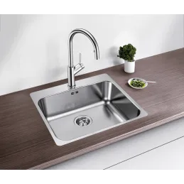 Évier en acier inoxydable Blanco SUPRA 400-IF/A