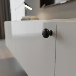 Bouton de meuble VALEA / Noir mat