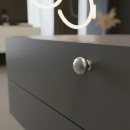 Bouton de meuble VALEA / Acier inoxydable