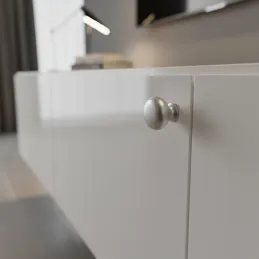 Bouton de meuble VALEA / Chrome mat