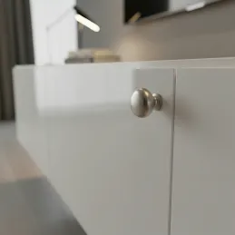 Bouton de meuble VALEA / nickel satiné