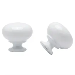 Poignée bouton VALEA / Blanc brillant