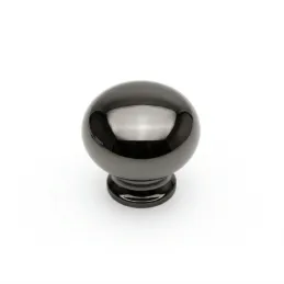 Bouton de meuble VALEA / Chrome noir