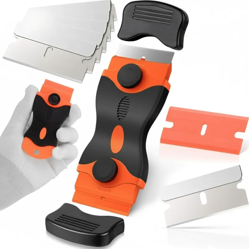Raclette pour plaque de cuisson avec lames