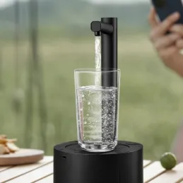 Distributeur d’eau automatique rechargeable par USB / Noir
