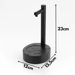 Distributeur d’eau automatique rechargeable par USB / Noir