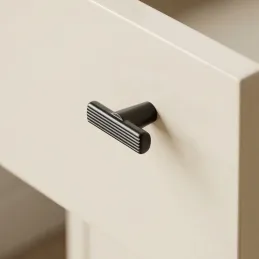 Bouton de meuble LIZA / Noir mat